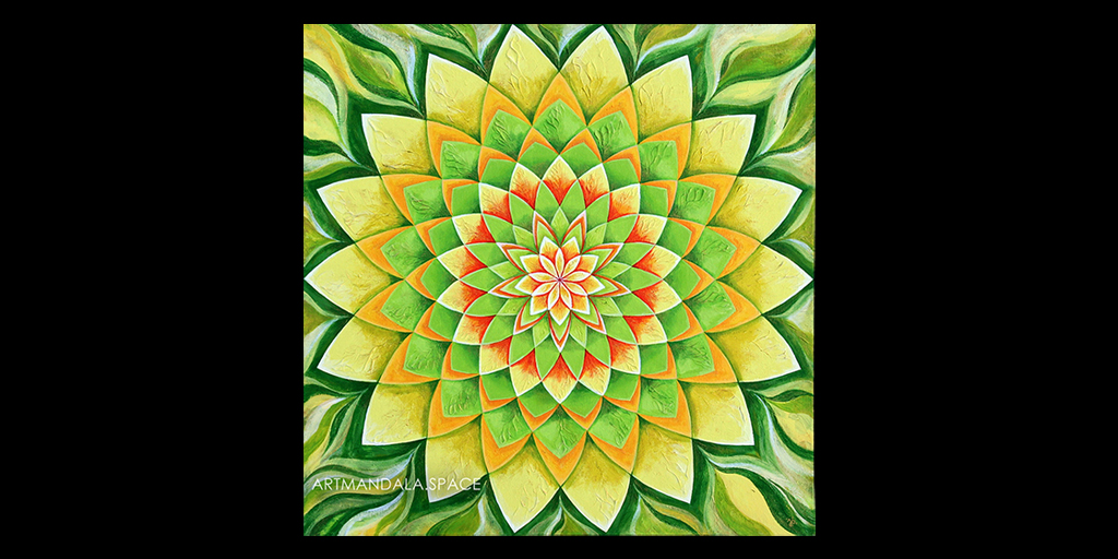 Mandala ”Prosperity”, author Irina Dubovskaya